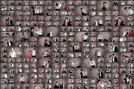 Fotobox auf einer Märchenhochzeit